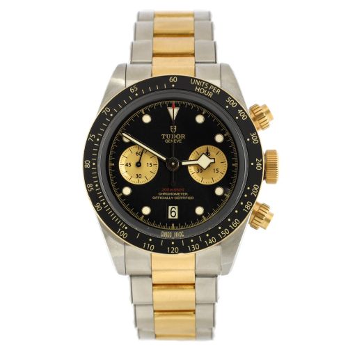 Black Bay Chronograph S&G Automatic Watch Stainless Steel and Yellow Gold 41